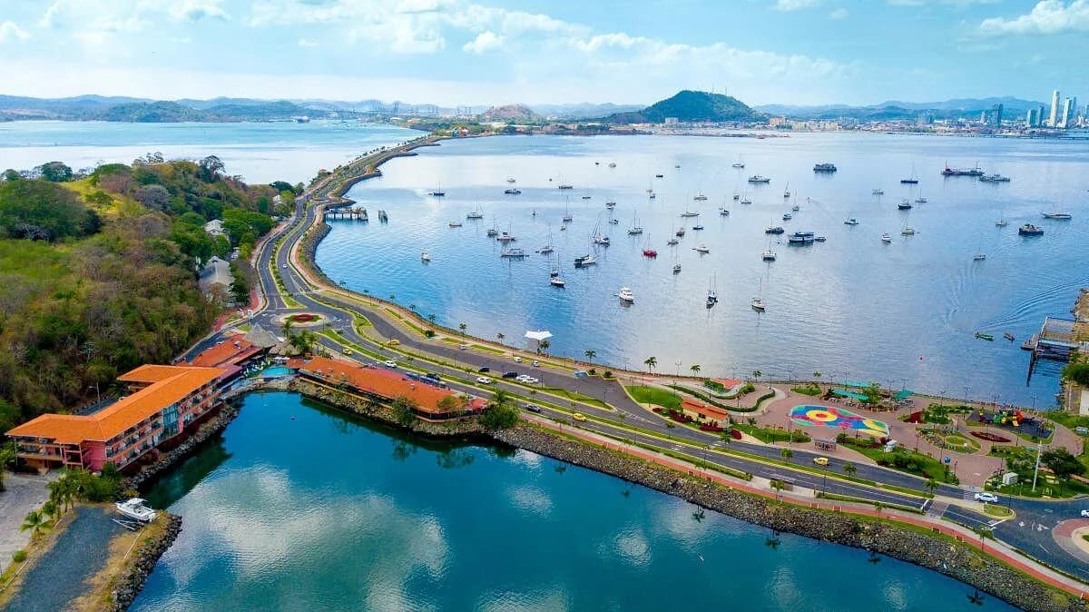 Vista de referencia de Amador en Ciudad de Panamá